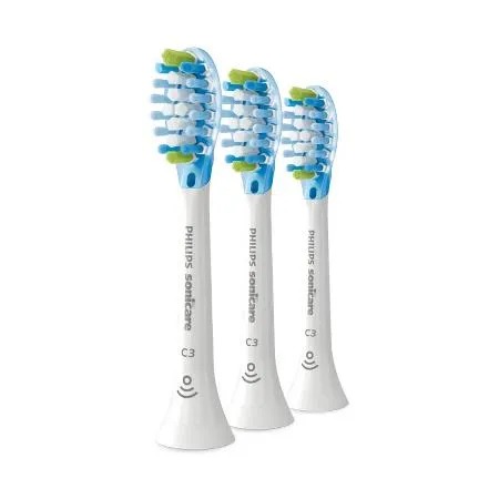 【PHILIPS 飞利浦】Sonicare 智能超效洁净刷头3入(白) HX9043/67★80B006